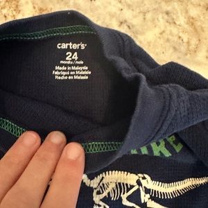 Carters Dino shirt
